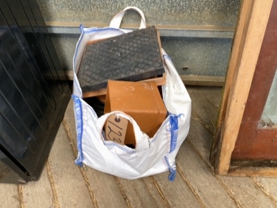 Job lot bag of Manhole Covers