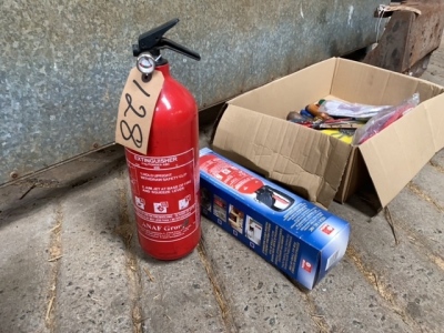 2 Fire Extinguisher, 1 Brand new