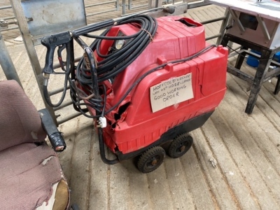 Hot & Cold PowerWasher with Lance & 45ft Hose