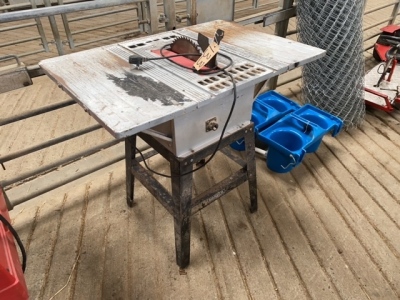 Electric Circular Bench Saw