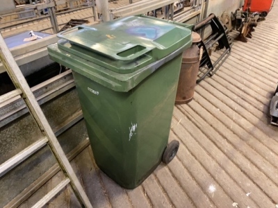 Green Wheelie Bin