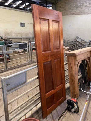 Solid Mahogany Door