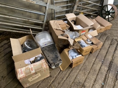 Large job lot of brand new lights and 1 yard light