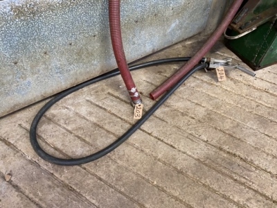 Diesel hose and nozzle