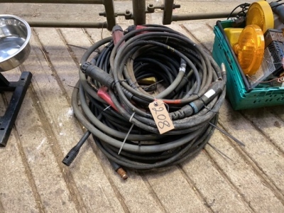 Large job lot of hoses and mig torches