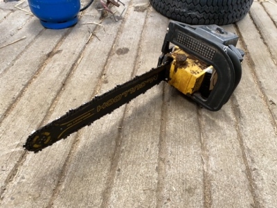 McCullough chainsaw