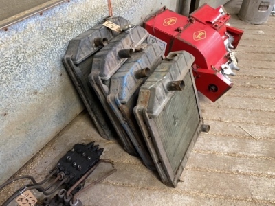 4 x Ford & MF radiators