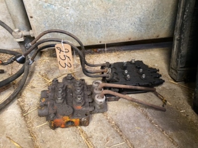 2 spool value blocks with levers