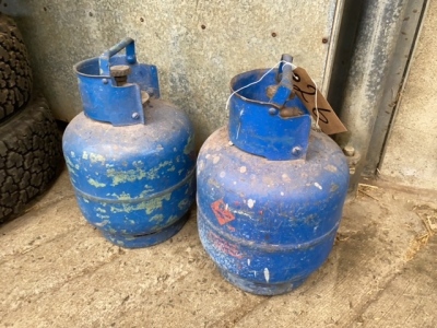 2 x gas tanks empty