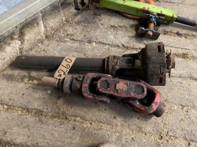 PTO shaft with slip clutch