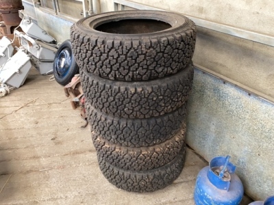 5 x tyres 205-60-16