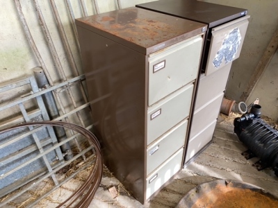 Filing cabinet with no keys