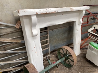 Wooden fire surround