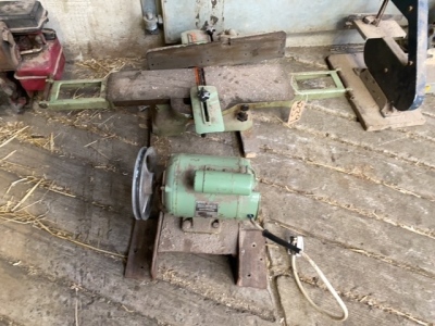 Table planer and motor