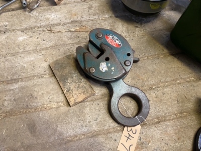 Camlok 3tn plate lifting clamp