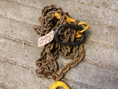 18ft tow chain with ring and hook