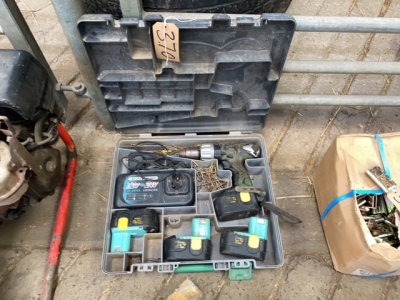 Hitachi drill with only one battery working