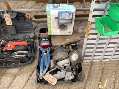 Box lot of various items