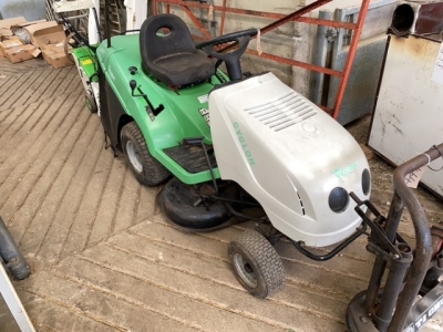 Viking ride on lawnmower with new deck last year