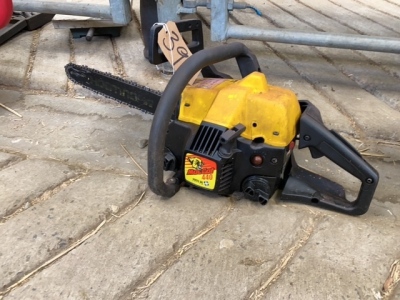 McCullough chainsaw with new chain 16" bar