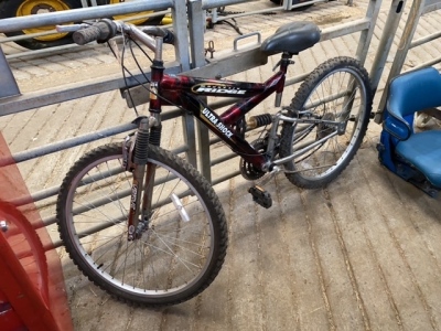Ultra shock bike