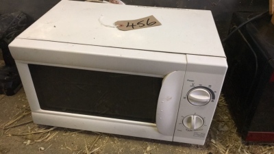 White Microwave