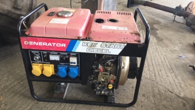 Diesel Generator key switch broke