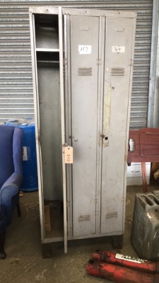 3 x locker storage cabinets