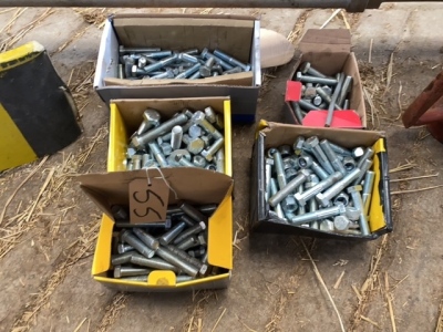 5 x boxes of bolts