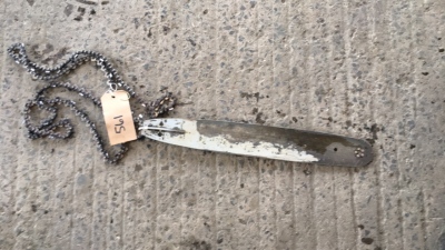 15" Husquvanna bar with 2 chains