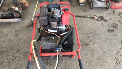 Cleanwell Yanmar diesel power washer with electric start and no lance
