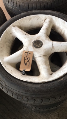 4 x tyres and rims 15" Peugeot