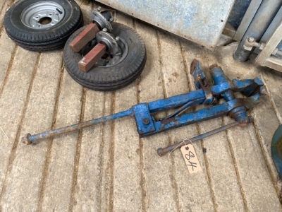 Blacksmiths leg vice