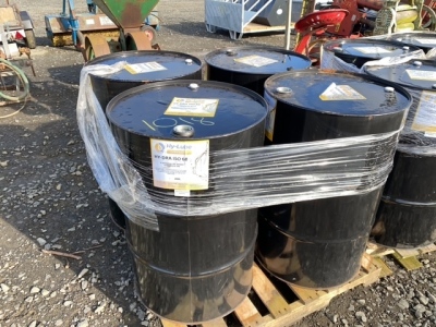 4 x metal barrels as new