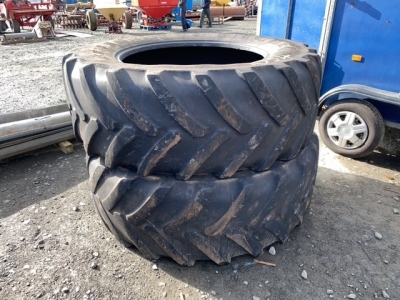 2 x Michell 600-651-38 tyres