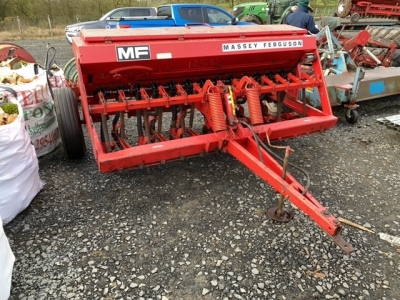 MF 30 seed drill working last season