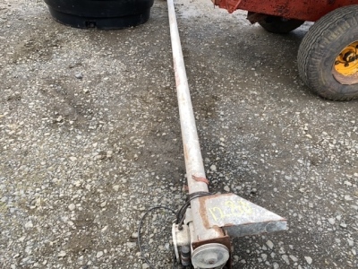 Grain auger with motor approx 18ft