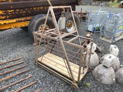 Lamb weigh bridge with clock