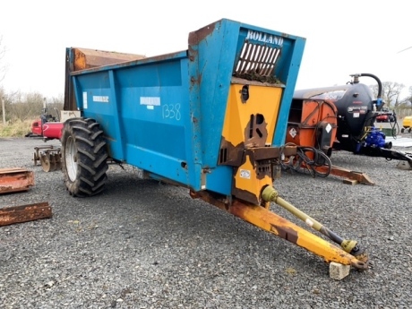 Rolland 12ton Rear discharge Manure Spreader & electric control box