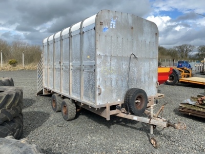 12x6 IW Cattle & Sheep Trailer cw sheep decks