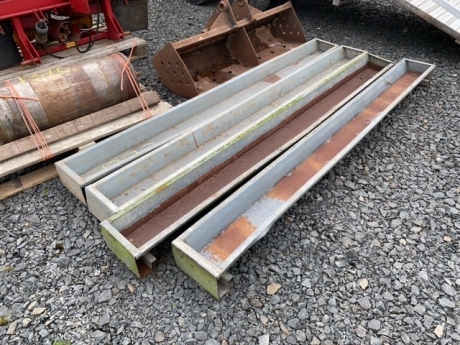 4x 8ft Sheep Troughs