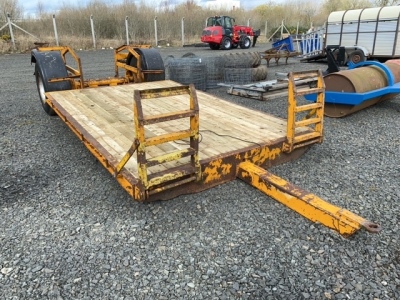 Low Loader for 8 ton Digger lights working new floor