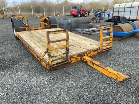 Low Loader for 8 ton Digger lights working new floor