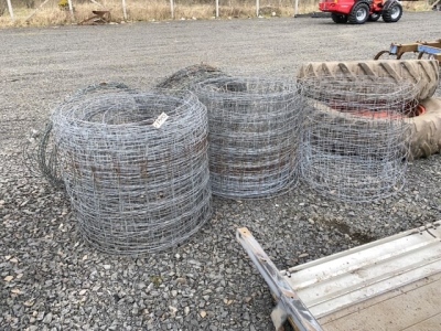 Approx 100m Sheep wire & 150m Barbed Wire