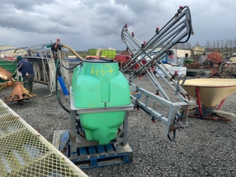 Fulspray 660ltr (10 Metre Booms Galvanized) Wash Tank available with owner