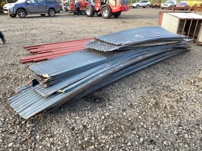 Pallet of Corrugated Roof Sheeting