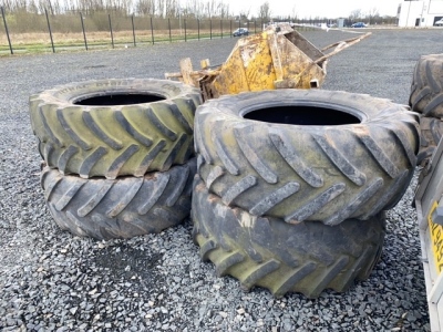 4 x handler tyres 540-65-30