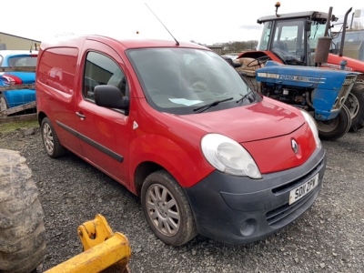 2011 Renault Kangoo ML19, freeway DC170 van, 1461cc, 197,000 miles, MOT April 21, SD11 2PW