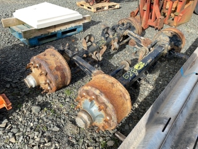 2 x lorry axles