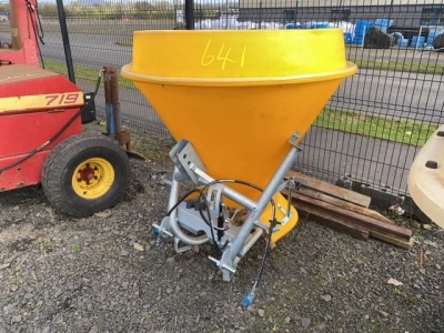 Hydraulic 3 point linkage fertiliser sower pto driven with shaft